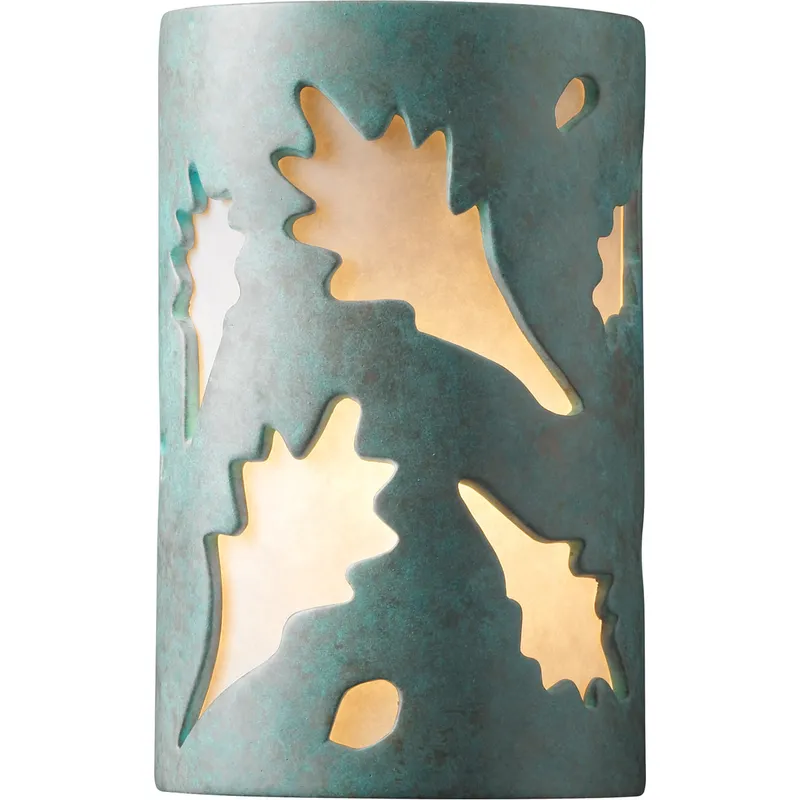 Ambiance LED 5.75 inch Verde Patina ADA Wall Sconce Wall Light
