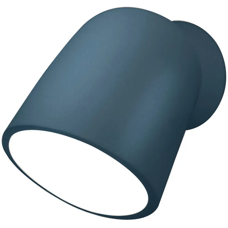 Ambiance Collection LED 5.5 inch Matte White and Champagne Gold Wall Sconce Wall Light