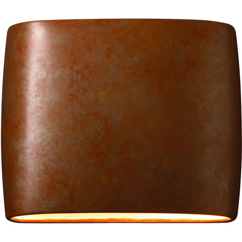 Ambiance LED 12 inch Rust Patina ADA Wall Sconce Wall Light in 2000 Lm LED