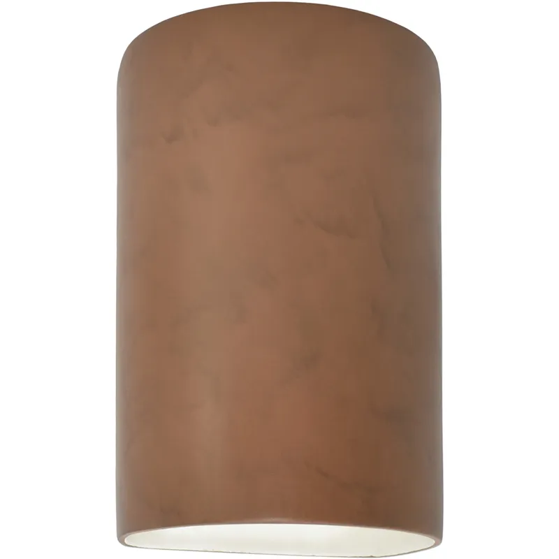 Ambiance Wall Sconce Wall Light in Terra Cotta, Incandescent, Small