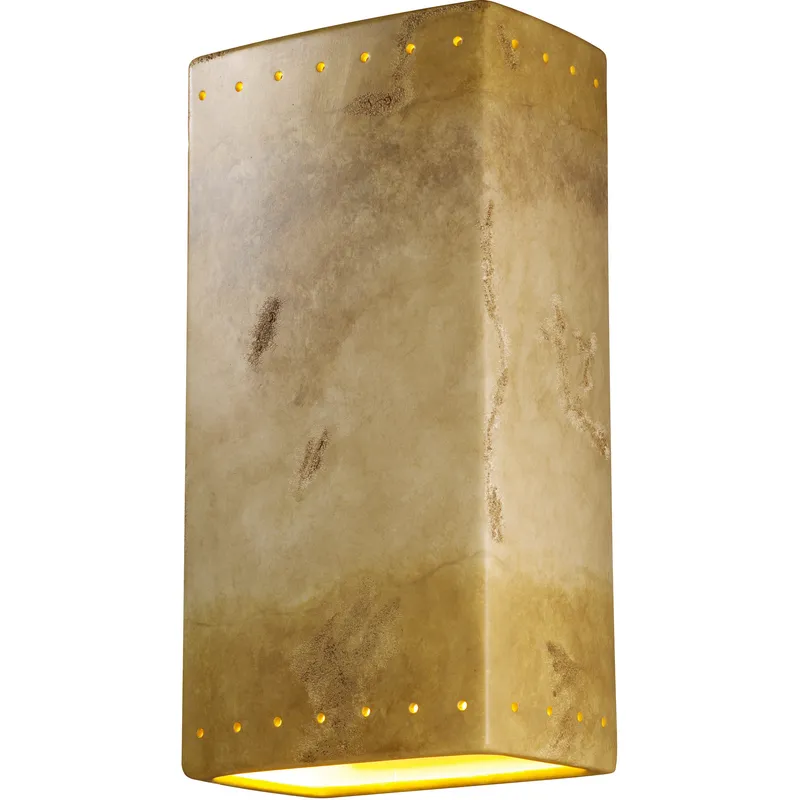Ambiance Rectangle LED 11 inch Matte White Wall Sconce Wall Light, Really Big