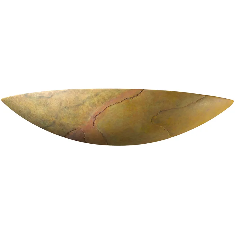 Ambiance Sliver LED 23 inch Carrara Marble Wall Sconce Wall Light, Large