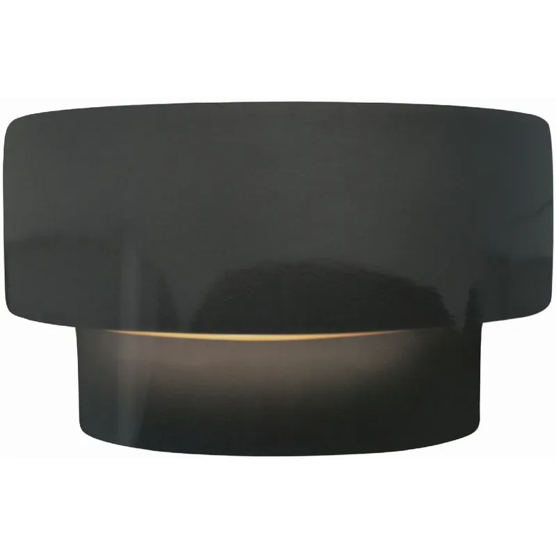 Ambiance LED 10 inch Gloss Grey Wall Sconce Wall Light
