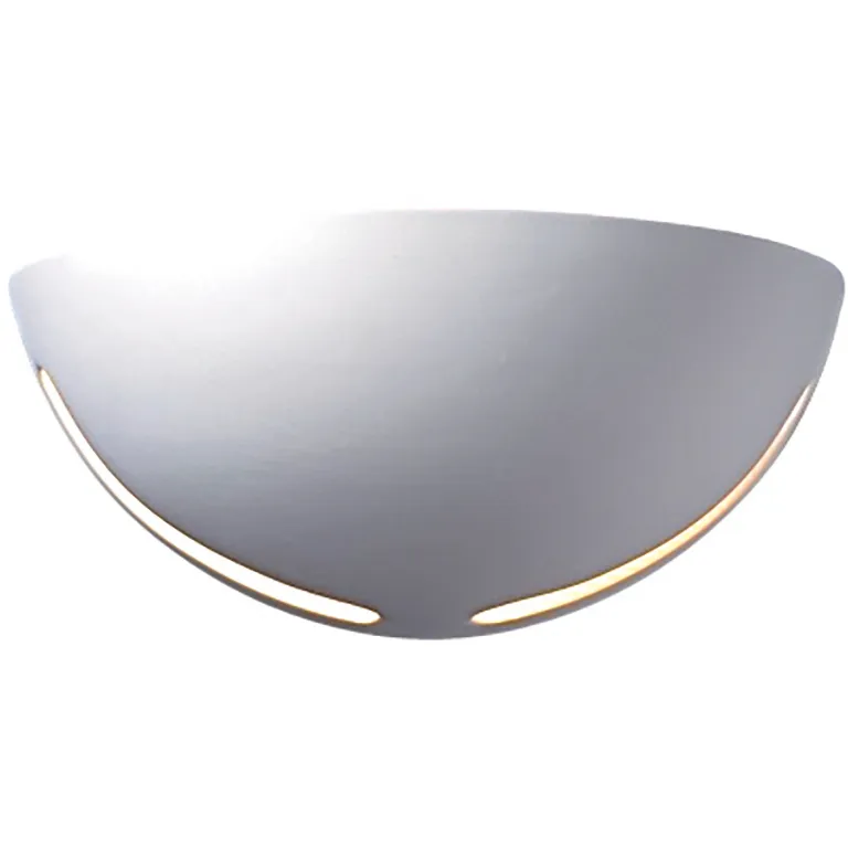Ambiance LED 10.5 inch Gloss White Wall Sconce Wall Light