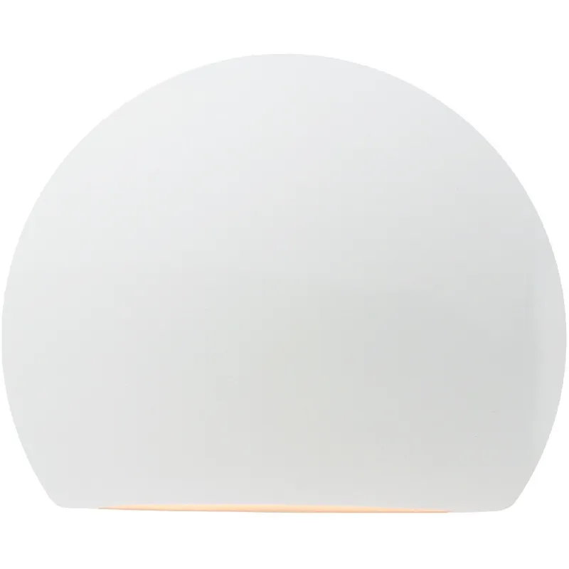 Ambiance LED 10 inch Gloss White ADA Wall Sconce Wall Light