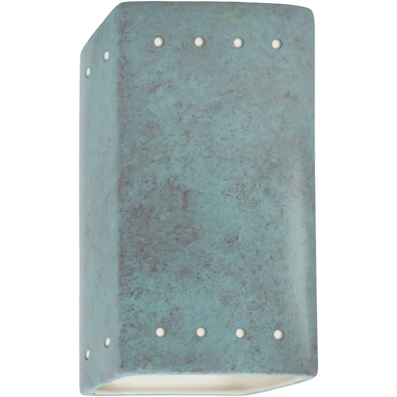 Ambiance Wall Sconce Wall Light in Verde Patina, Incandescent, Small