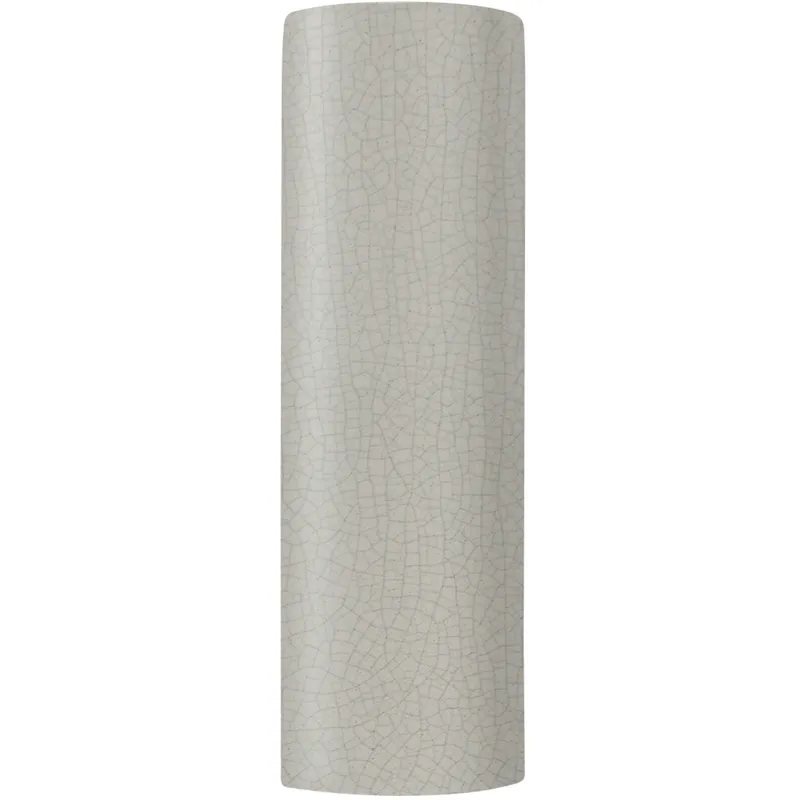 Ambiance Tube LED 5.25 inch White Crackle ADA Wall Sconce Wall Light