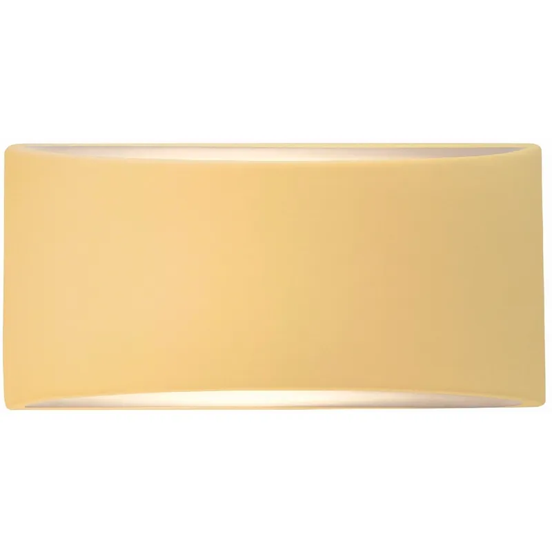 Ambiance LED 10 inch Muted Yellow ADA Wall Sconce Wall Light