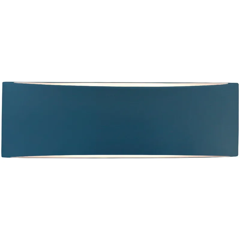 Ambiance 2 Light 16 inch Midnight Sky and Matte White Wall Sconce Wall Light
