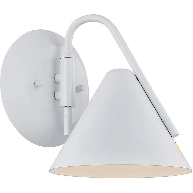 Zag Wall Sconce Wall Light in White