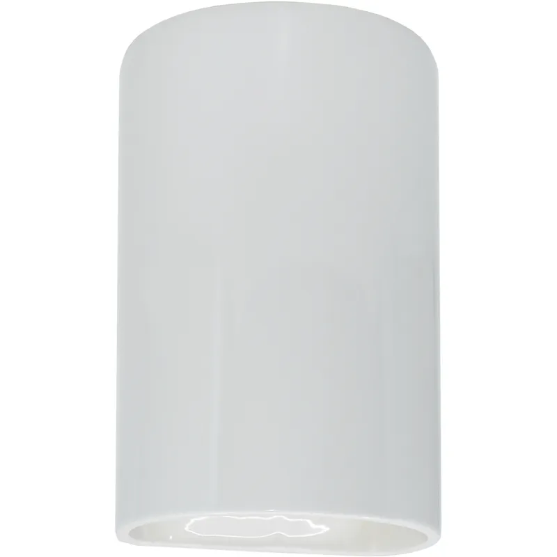 Ambiance Wall Sconce Wall Light in Incandescent, Gloss White, Small