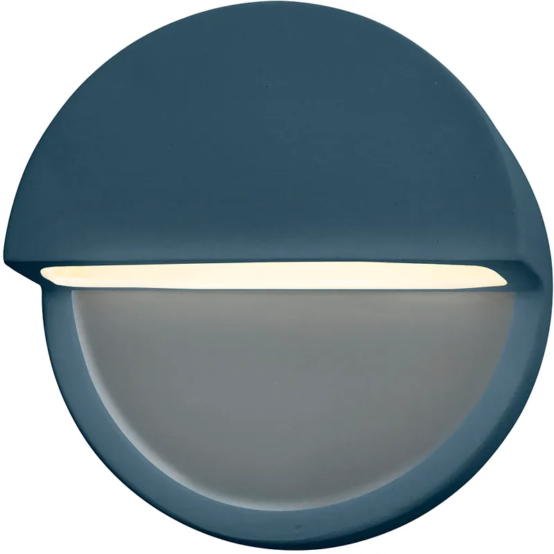 Ambiance LED 8 inch Midnight Sky ADA Wall Sconce Wall Light, Closed Top Fixture, Dome