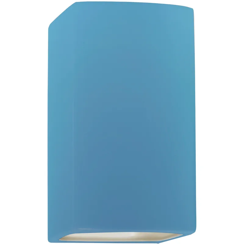 Ambiance 1 Light 7.25 inch Sky Blue Wall Sconce Wall Light