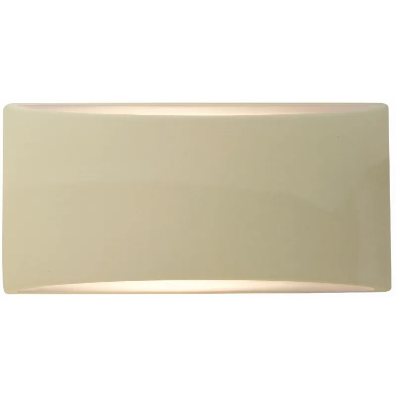 Ambiance LED 10 inch Vanilla Gloss ADA Wall Sconce Wall Light