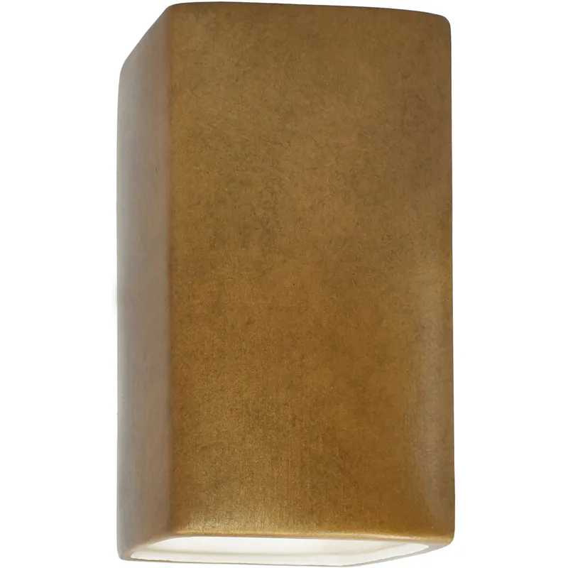 Ambiance LED 5.25 inch Antique Gold Wall Sconce Wall Light