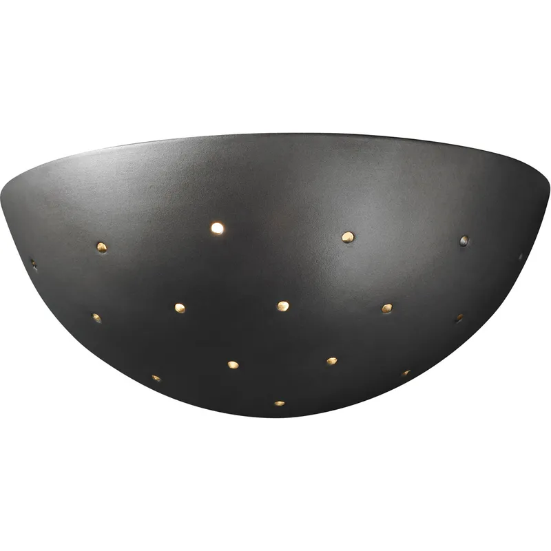 Ambiance LED 10.5 inch Antique Silver Wall Sconce Wall Light