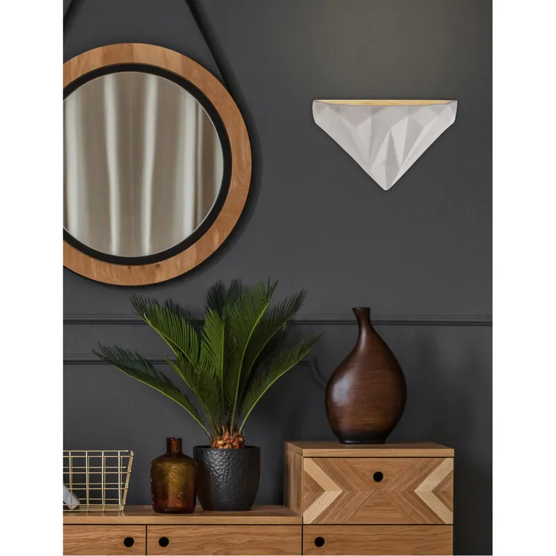 Ambiance 1 Light 12 inch Antique Brass Wall Sconce Wall Light