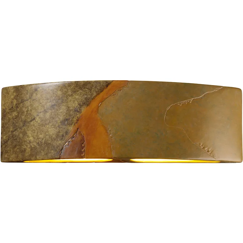 Ambiance Arc LED 19.5 inch Terra Cotta ADA Wall Sconce Wall Light
