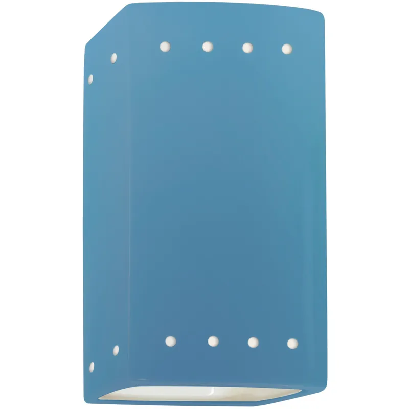 Ambiance 1 Light 5.25 inch Sky Blue Wall Sconce Wall Light