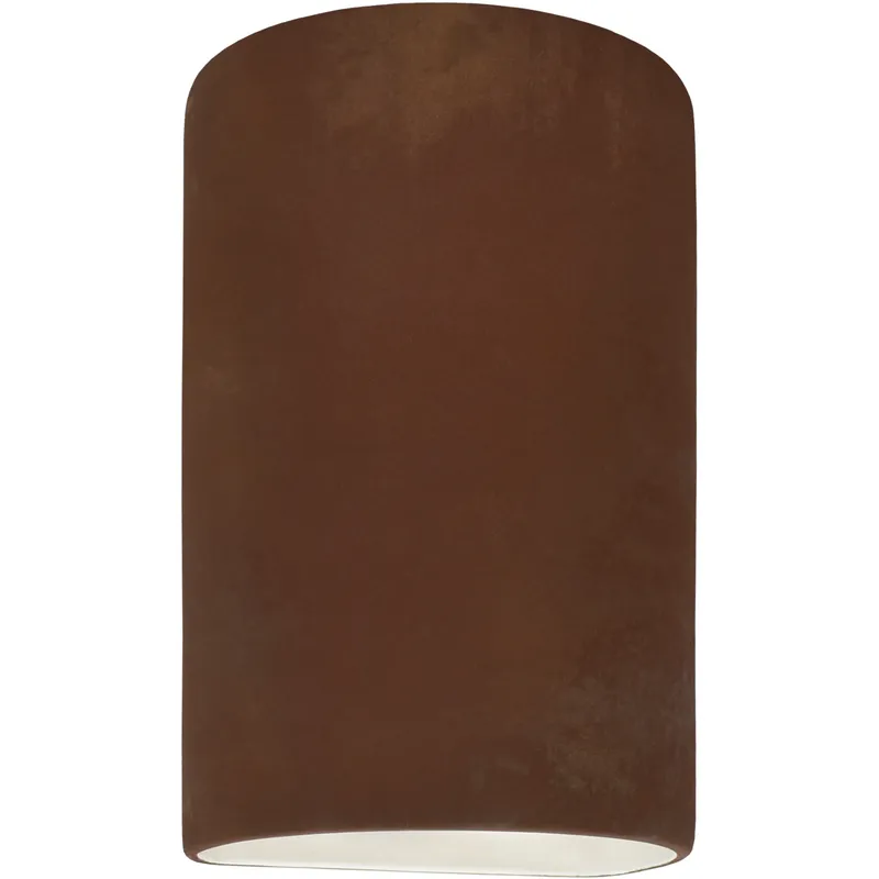 Ambiance Wall Sconce Wall Light in Real Rust, Incandescent, Small