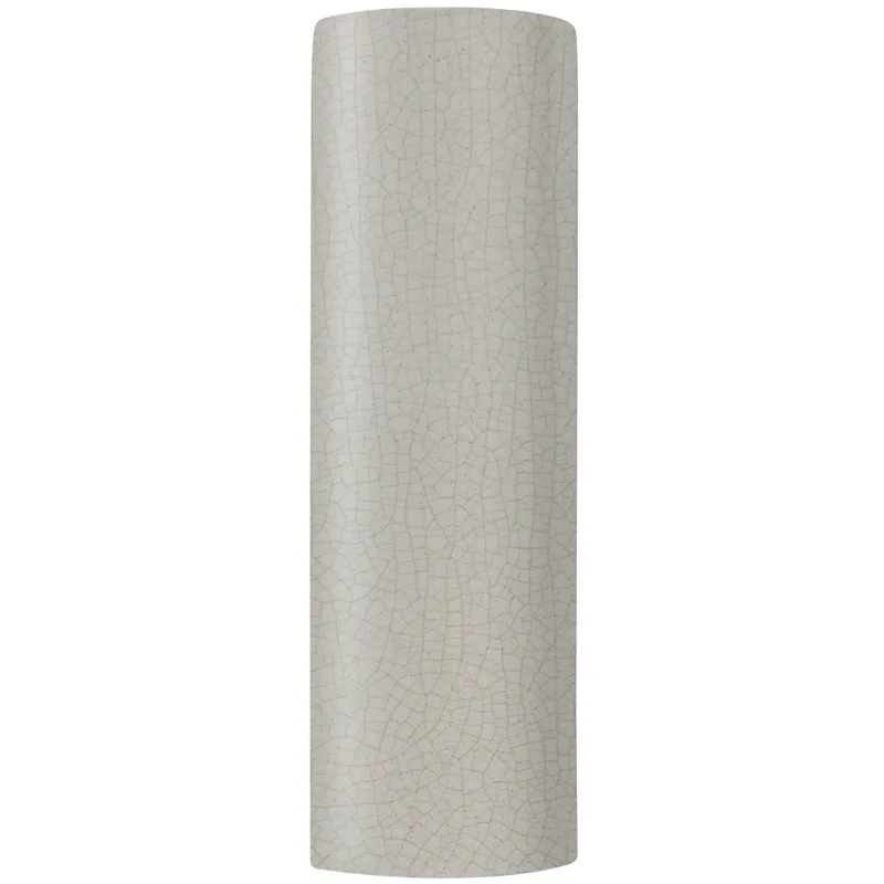 Ambiance 1 Light 5.25 inch White Crackle Wall Sconce Wall Light