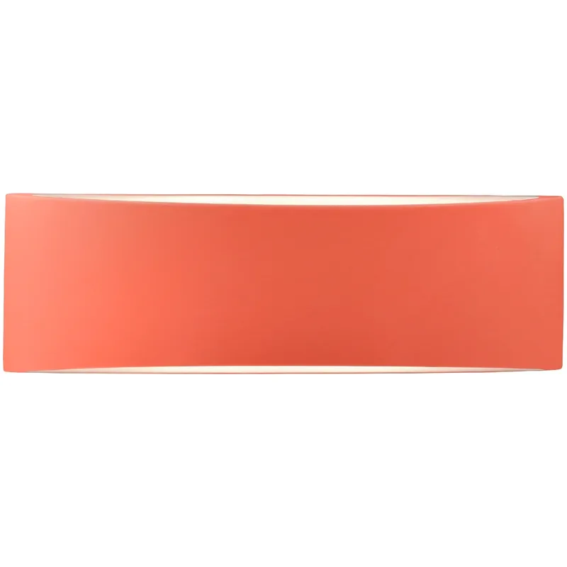 Ambiance LED 16 inch Gloss Blush ADA Wall Sconce Wall Light