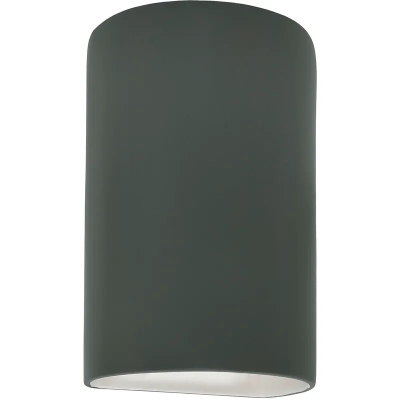 Ambiance LED 5.75 inch Pewter Green Wall Sconce Wall Light in 1000 Lm LED