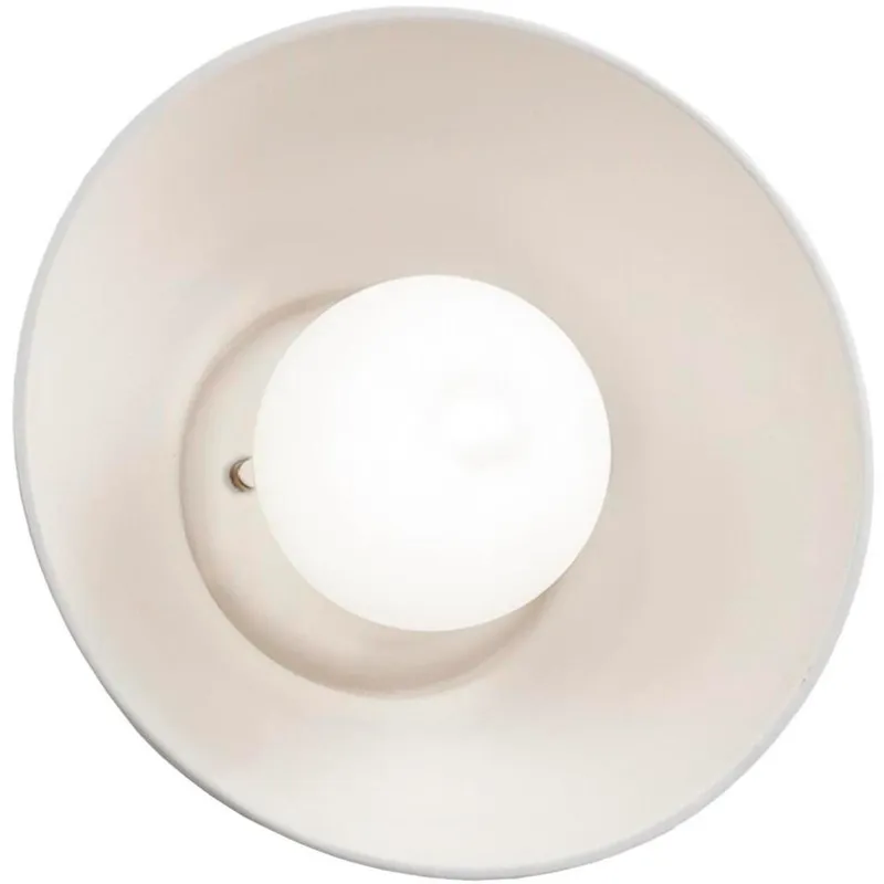Ambiance Collection 1 Light 10 inch Bisque Wall Sconce Wall Light, Form+Finish+Function