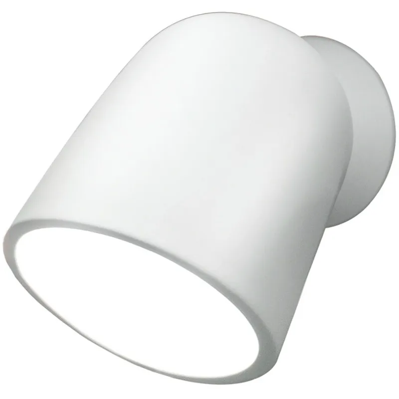 Ambiance Collection LED 5.5 inch Matte White Wall Sconce Wall Light