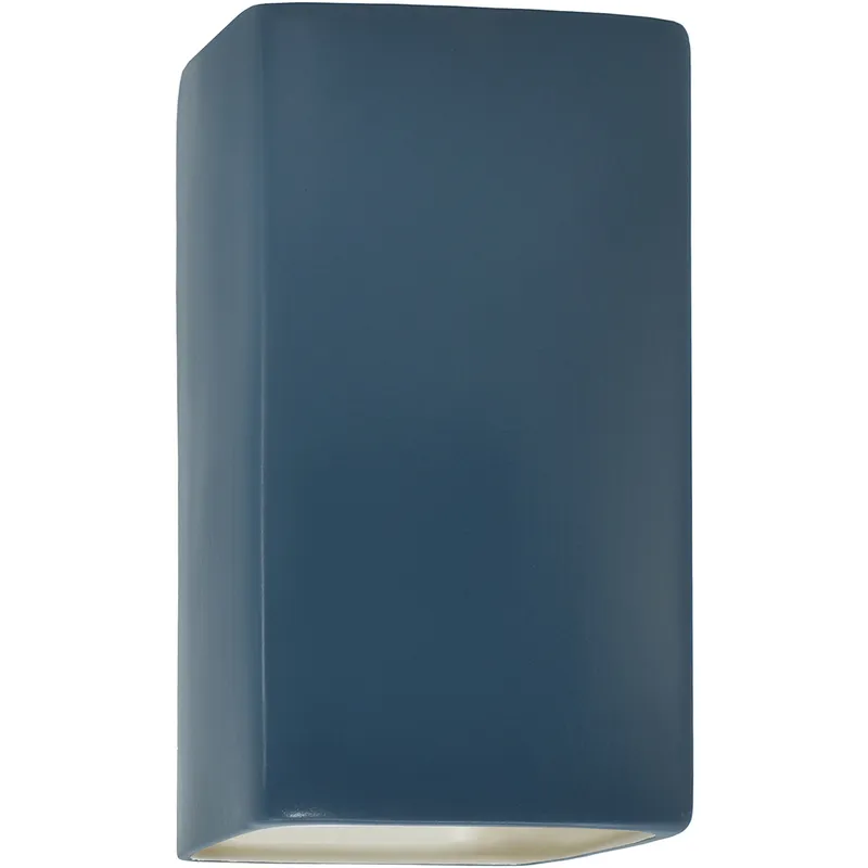 Ambiance LED 5.25 inch Midnight Sky Wall Sconce Wall Light in 1000 Lm LED, Midnight Sky/Matte White