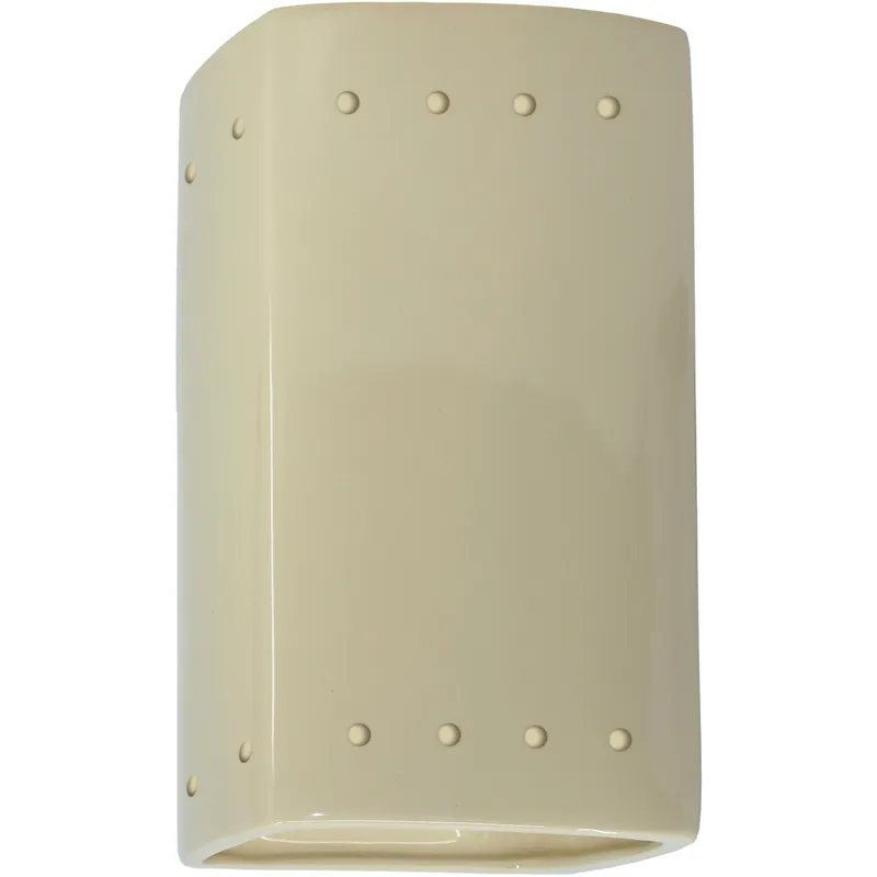 Ambiance Wall Sconce Wall Light in Incandescent, Vanilla Gloss, Small