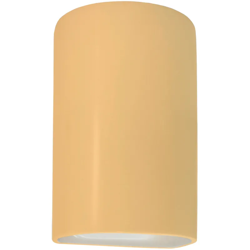 Ambiance 1 Light 5.75 inch Muted Yellow Wall Sconce Wall Light