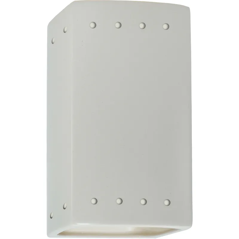Ambiance Wall Sconce Wall Light in Incandescent, Matte White, Small