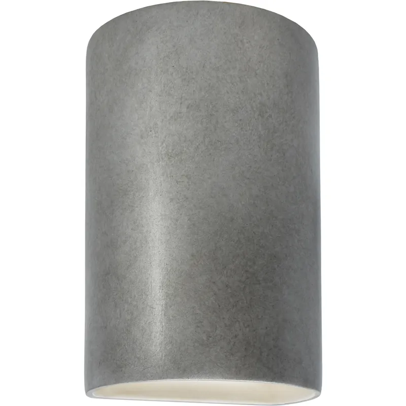 Ambiance 1 Light 5.75 inch Antique Silver Wall Sconce Wall Light, Form+Finish+Function