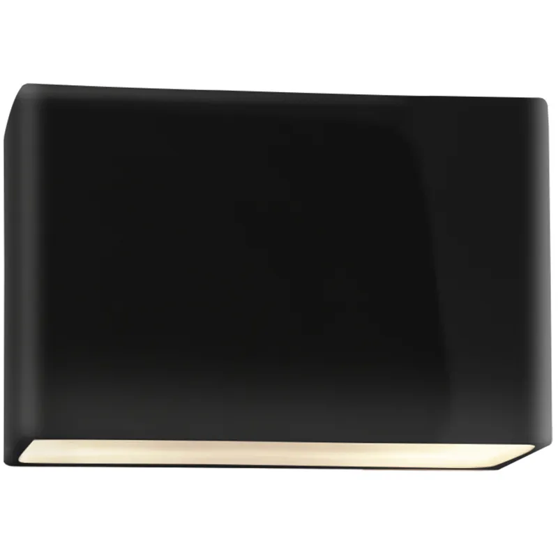 Ambiance LED 10 inch Matte Black ADA Wall Sconce Wall Light