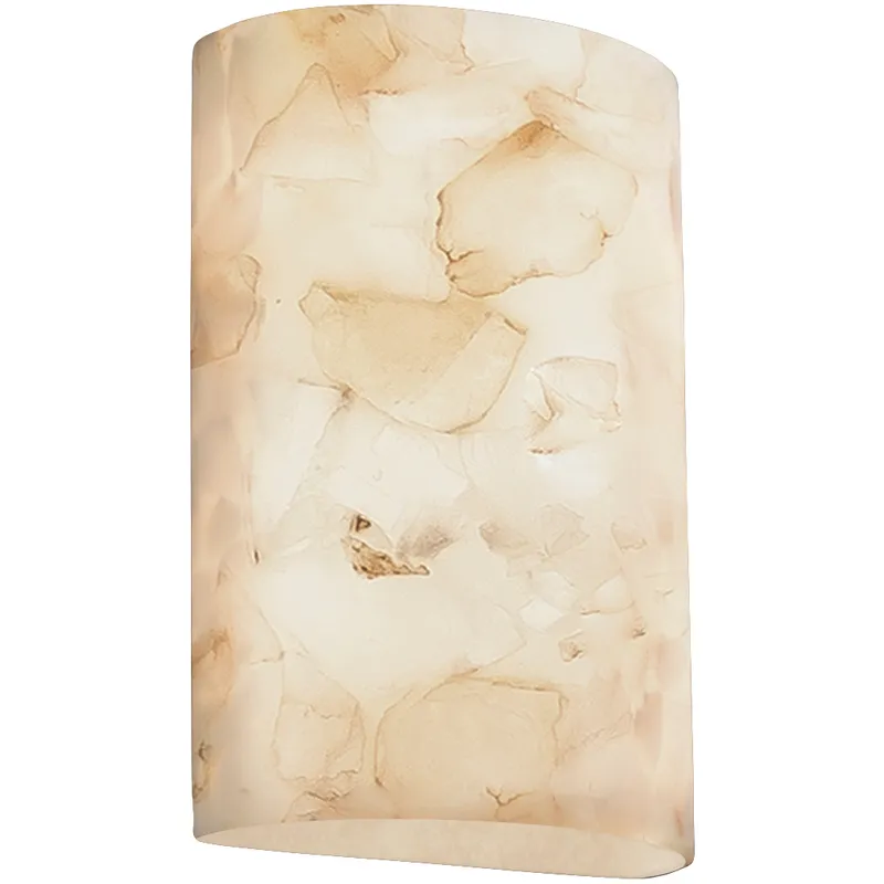Alabaster Rocks Wall Sconce Wall Light in 2000 Lm LED