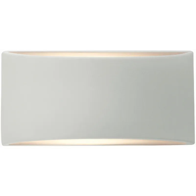 Ambiance LED 10 inch Matte White ADA Wall Sconce Wall Light
