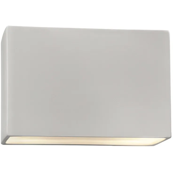 Ambiance LED 10 inch Brushed Nickel ADA Wall Sconce Wall Light