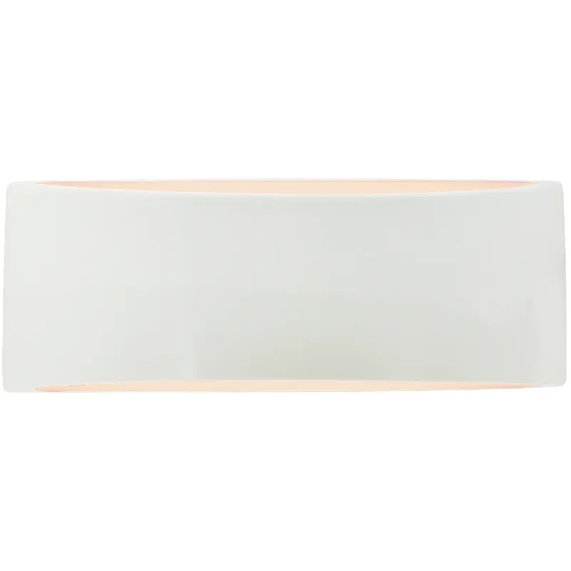 Ambiance 1 Light 13 inch Gloss White Wall Sconce Wall Light