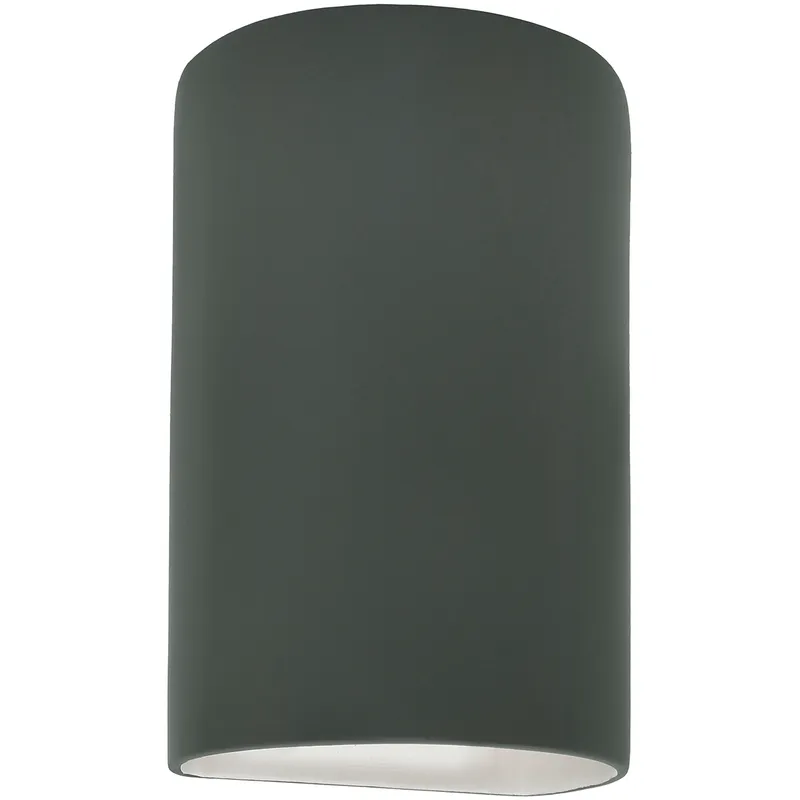 Ambiance LED 7.75 inch Pewter Green Wall Sconce Wall Light in 1000 Lm LED