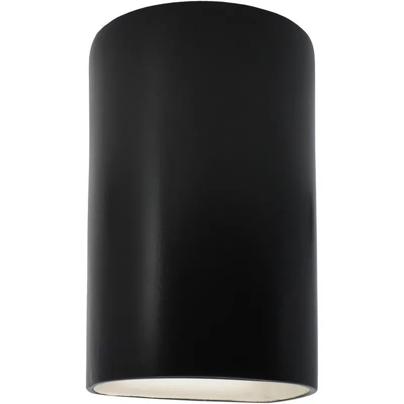 Ambiance Wall Sconce Wall Light in Incandescent, Carbon Matte Black, Large
