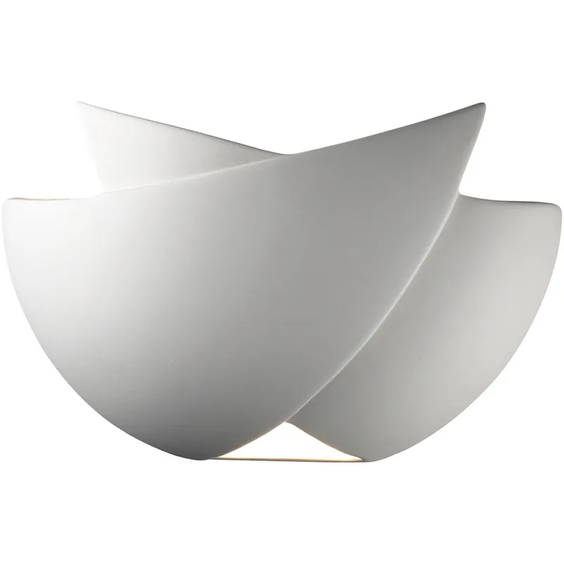 Ambiance Fema LED 11.25 inch Vanilla Gloss Wall Sconce Wall Light