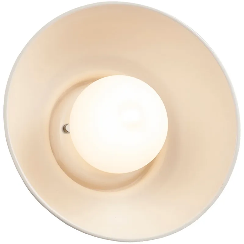 Ambiance Collection 1 Light 10 inch Matte White Wall Sconce Wall Light, Form+Finish+Function