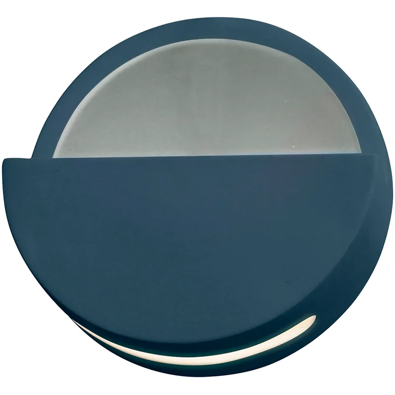 Ambiance LED 8 inch Midnight Sky ADA Wall Sconce Wall Light, Open Top Fixture, Dome