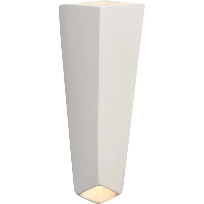 Ambiance LED 7 inch Hammered Pewter ADA Wall Sconce Wall Light, Prism