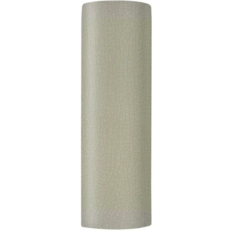 Ambiance Tube LED 5.25 inch Celadon Green Crackle ADA Wall Sconce Wall Light