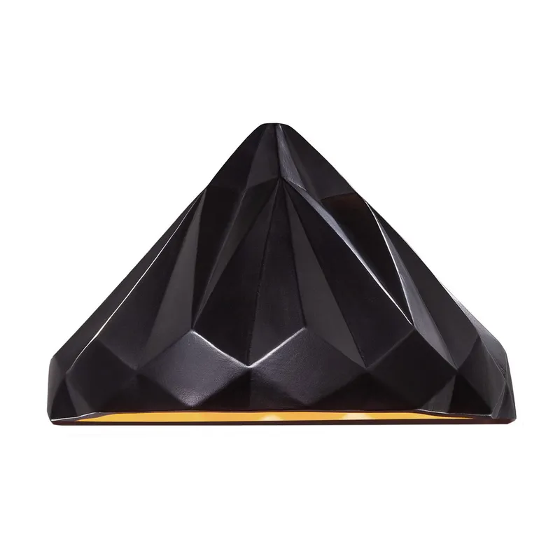 Ambiance LED 12 inch Matte Black Wall Sconce Wall Light