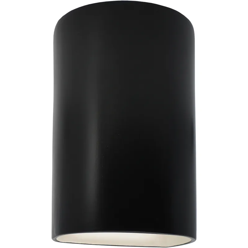 Ambiance Wall Sconce Wall Light in Incandescent, Carbon Matte Black, Small