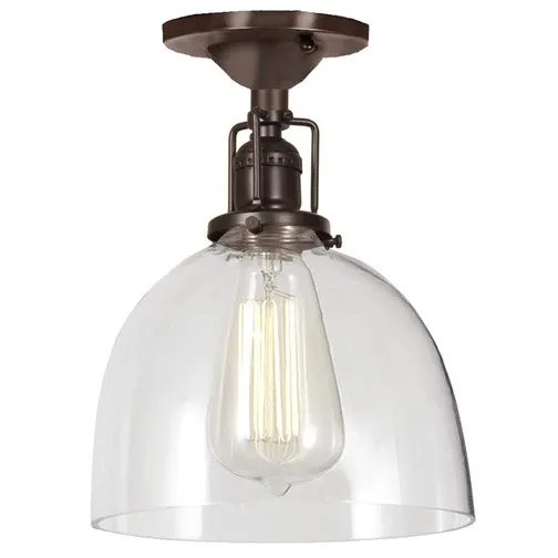 Union Square 1 Light 7 inch Oil Rubbed Bronze Flush Mount Ceiling Light