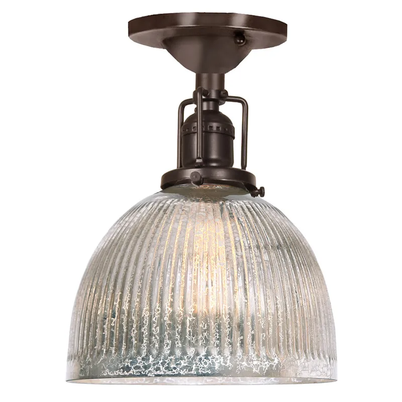Union Square Madison 1 Light 7 inch Oil Rubbed Bronze Flush Mount Ceiling Light